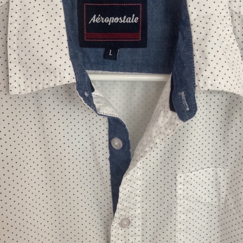 Aeropostale Button-down Short Sleeve - Picture 2 of 6